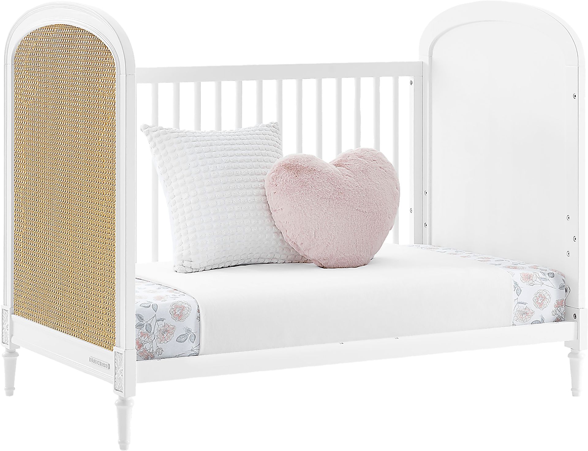 Kids Madeline White Convertible Crib - Image 11