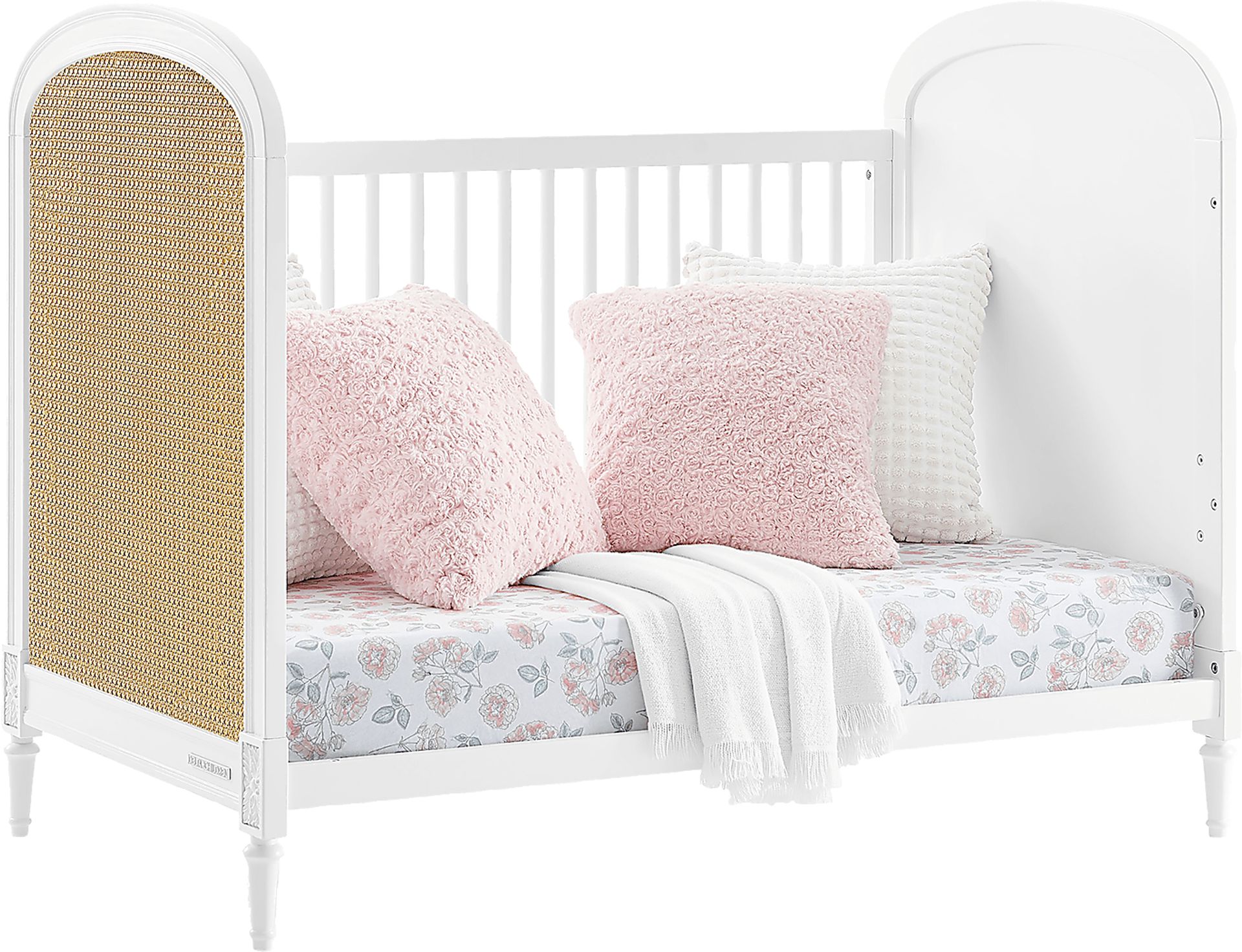 Kids Madeline White Convertible Crib - Image 13