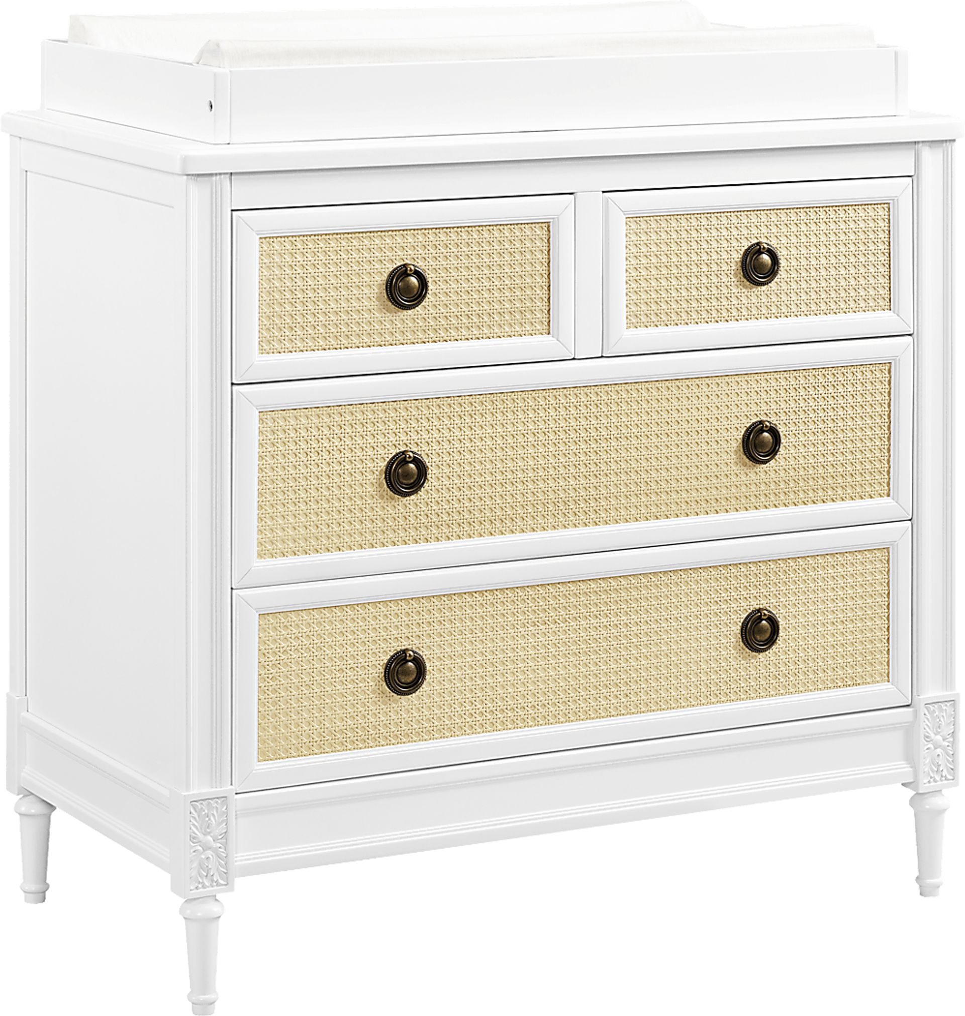 Kids Madeline White/Natural Dresser - Image 1