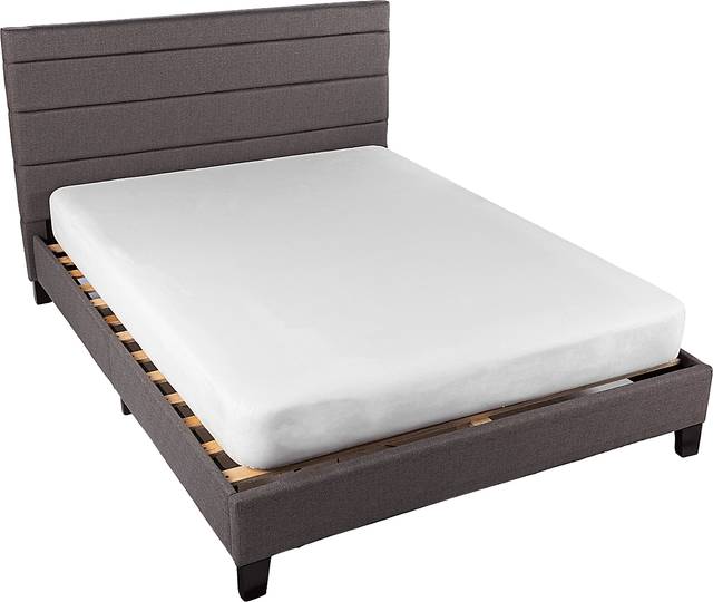 Madelle Gray Queen Bed - Thumbnail - Image 3