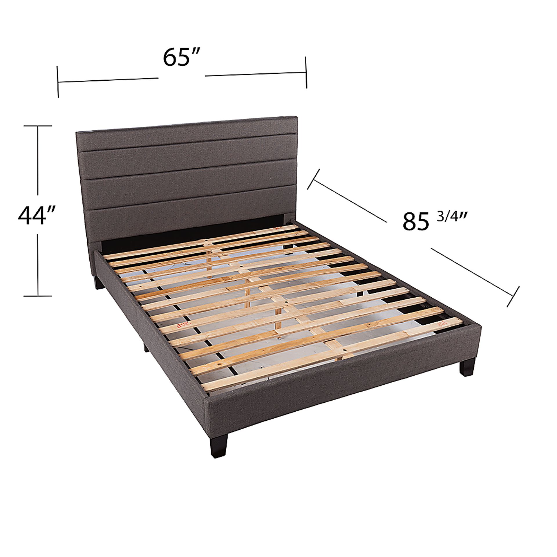 Madelle Gray Queen Bed - Image 10