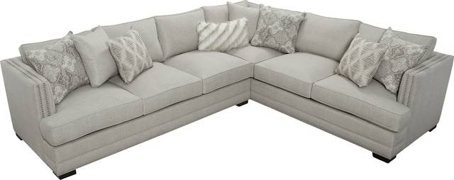 Madelyn Bay Off-White 2 Pc Sectional - Thumbnail - Image 2