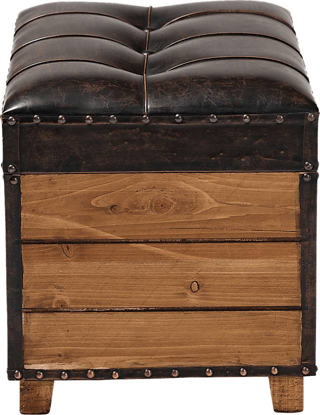 Madewood Brown Ottoman, Set of 2 - Thumbnail - Image 6