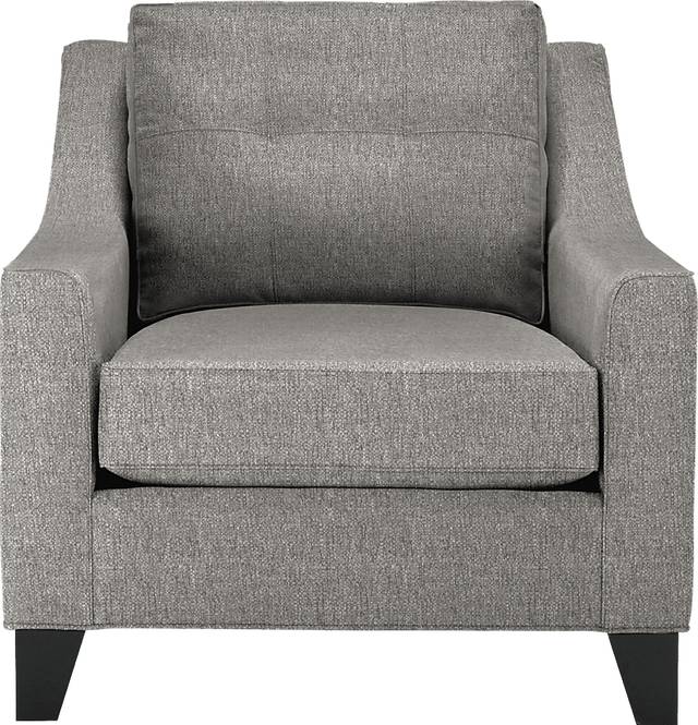 Madison Place Gray Textured Chair - Thumbnail - Image 1