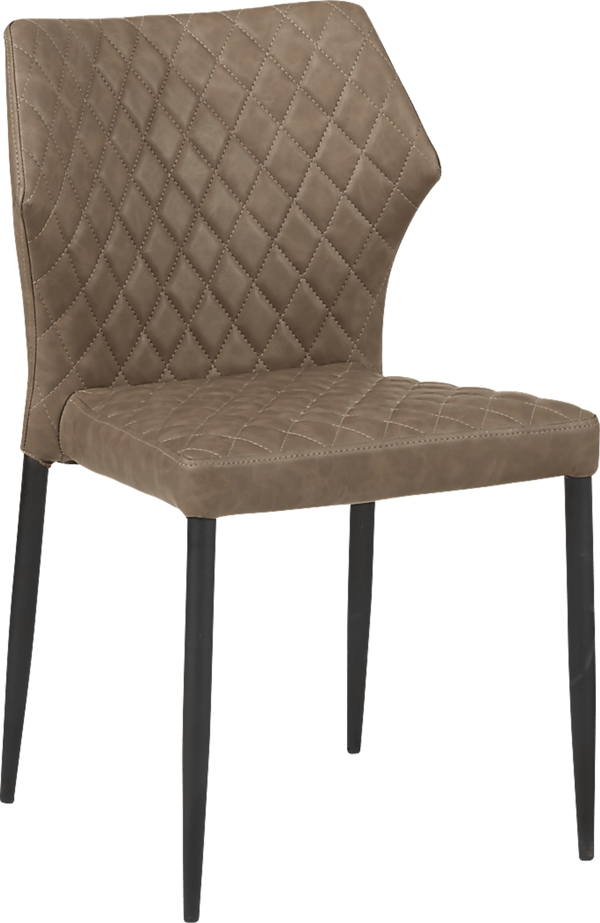 Alessi Brown 5 Pc Dining Room with Brown Chairs - Image 4