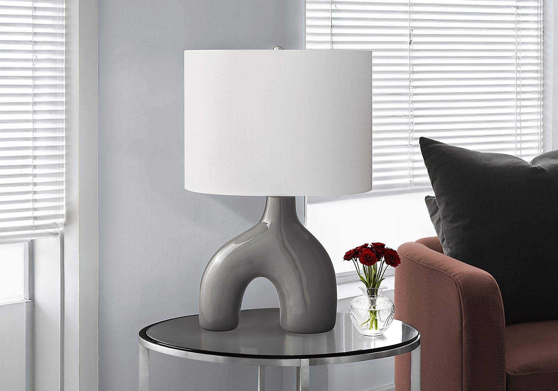Madola Island Gray Lamp - Image 2
