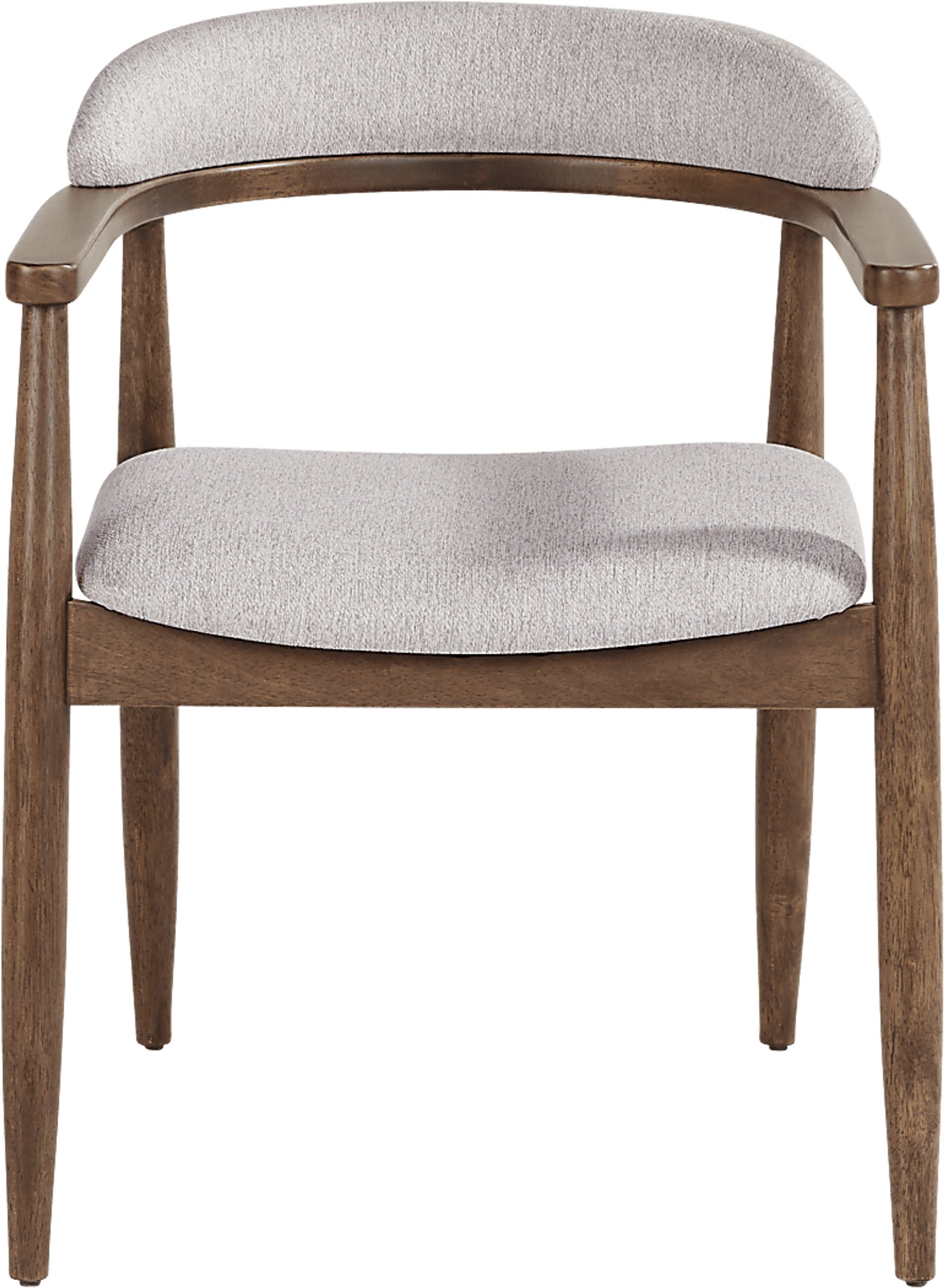 Madrid Walnut 5 Pc Round Dining Room - Image 6