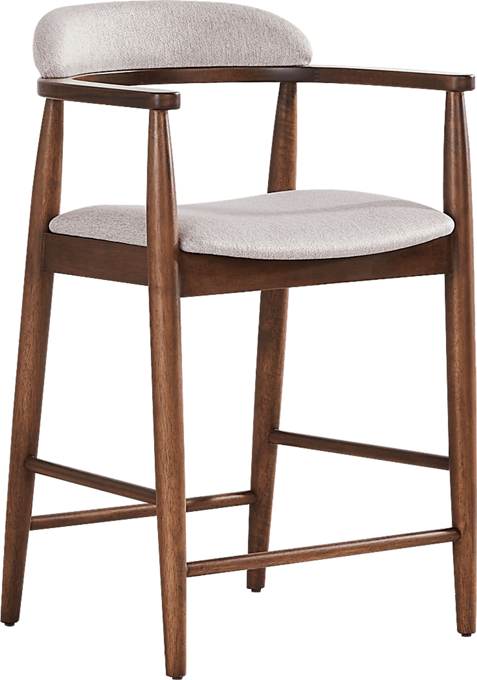Madrid Walnut Counter Height Stool - Image 1