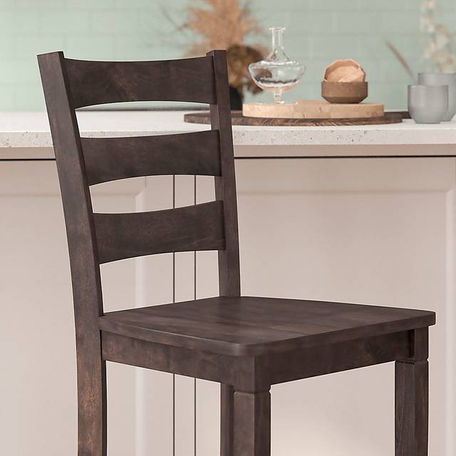 Madrona Gray Barstool, Set of 2 - Thumbnail - Image 4
