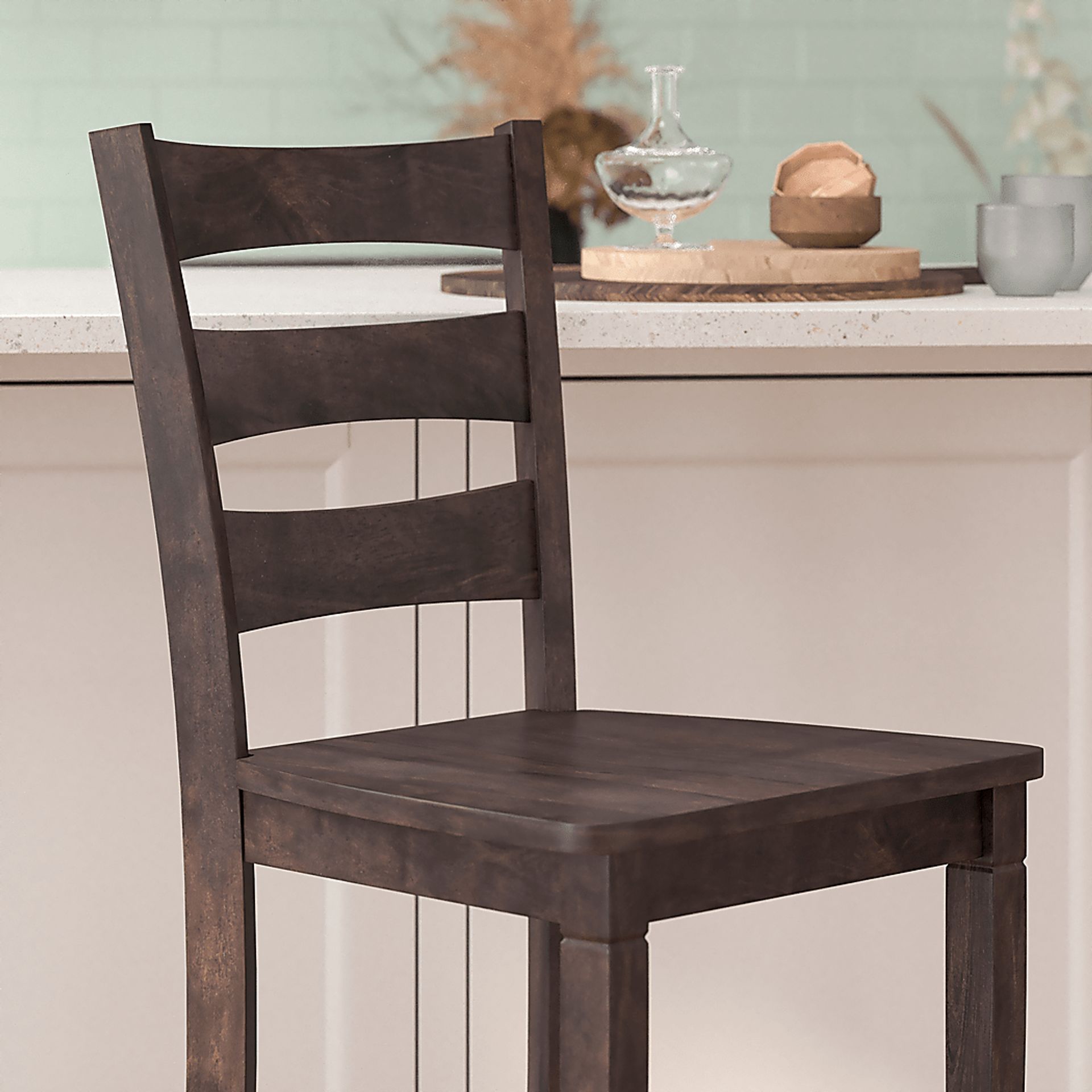 Madrona Gray Barstool, Set of 2 - Image 4