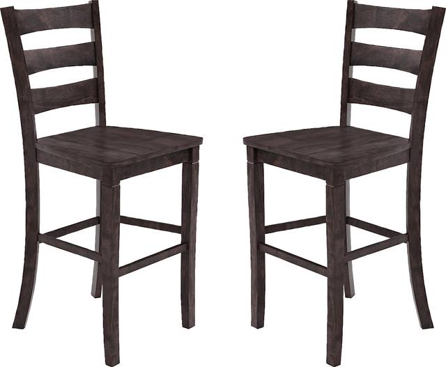 Madrona Gray Barstool, Set of 2 - Thumbnail - Image 1