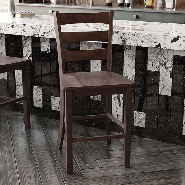 Madrona Gray Counter Height Stool, Set of 2 - Thumbnail - Image 3