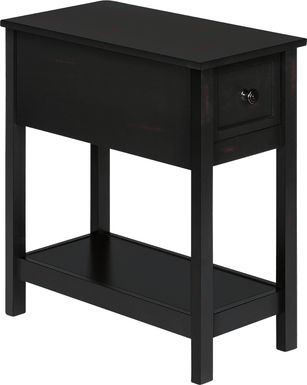 Madu Black End Table