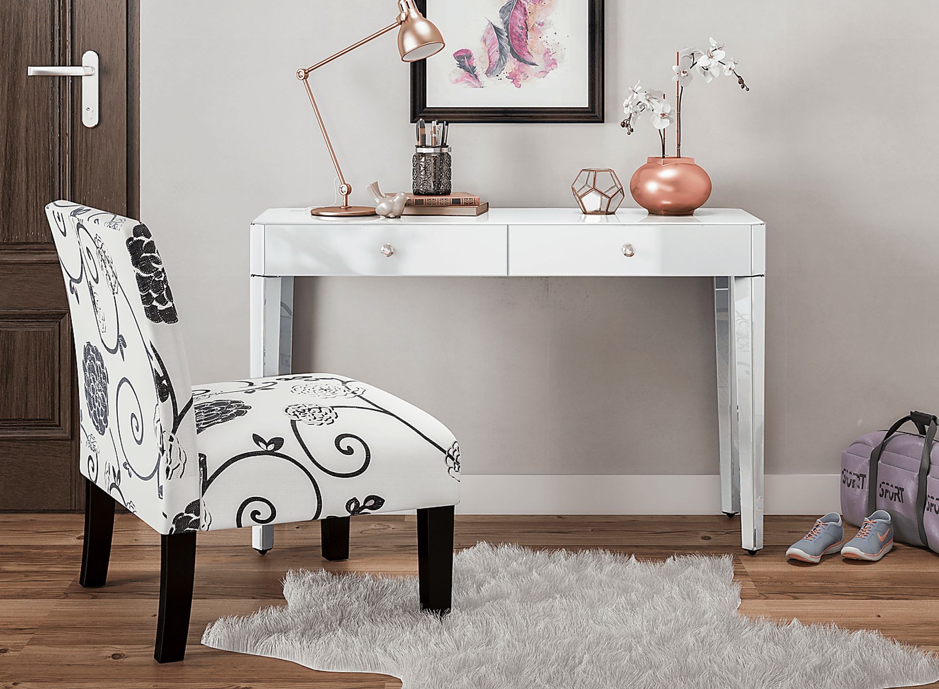 Mae Cream Dining Chair - Image 5