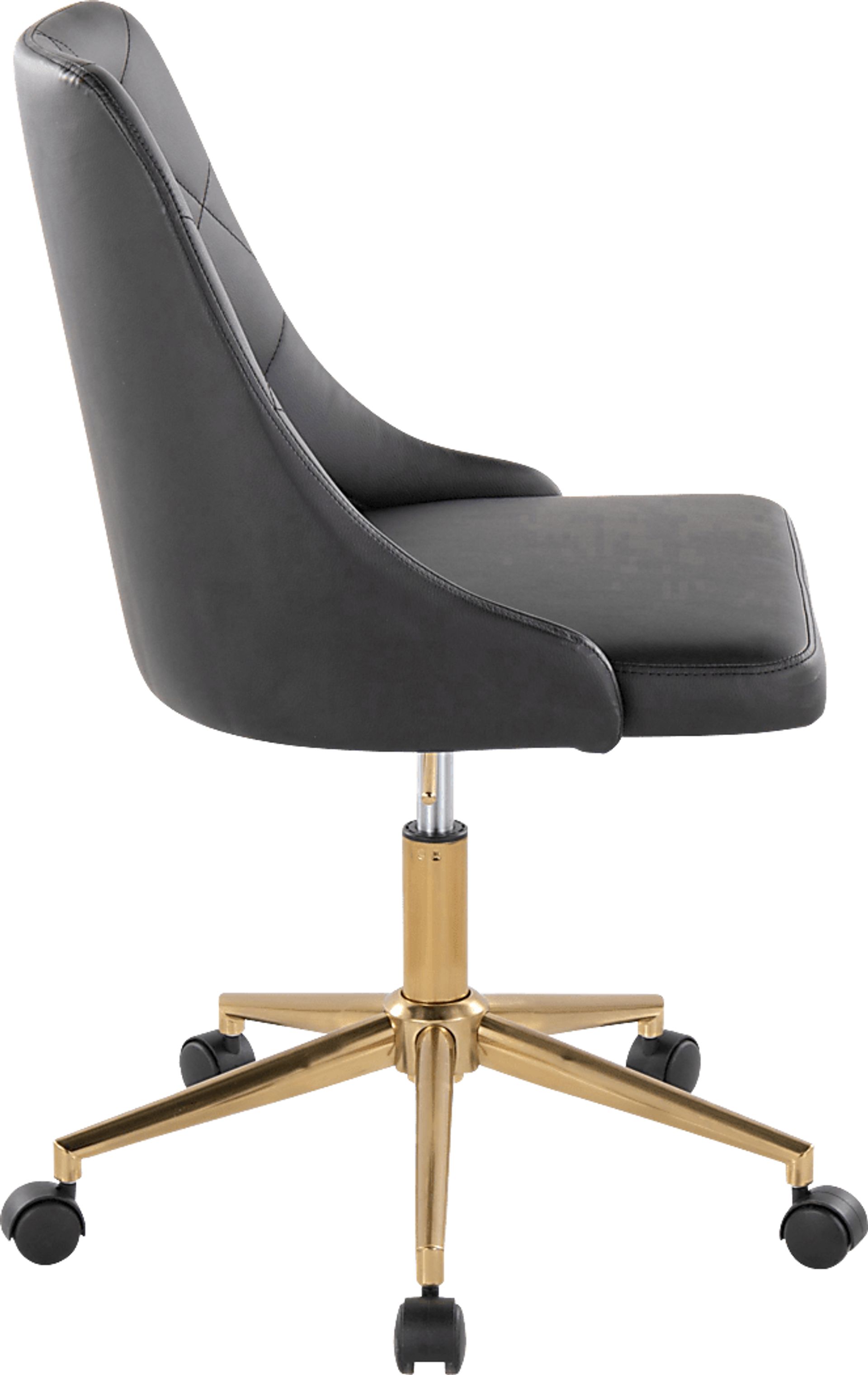Maebeth I Black Office Chair - Image 3