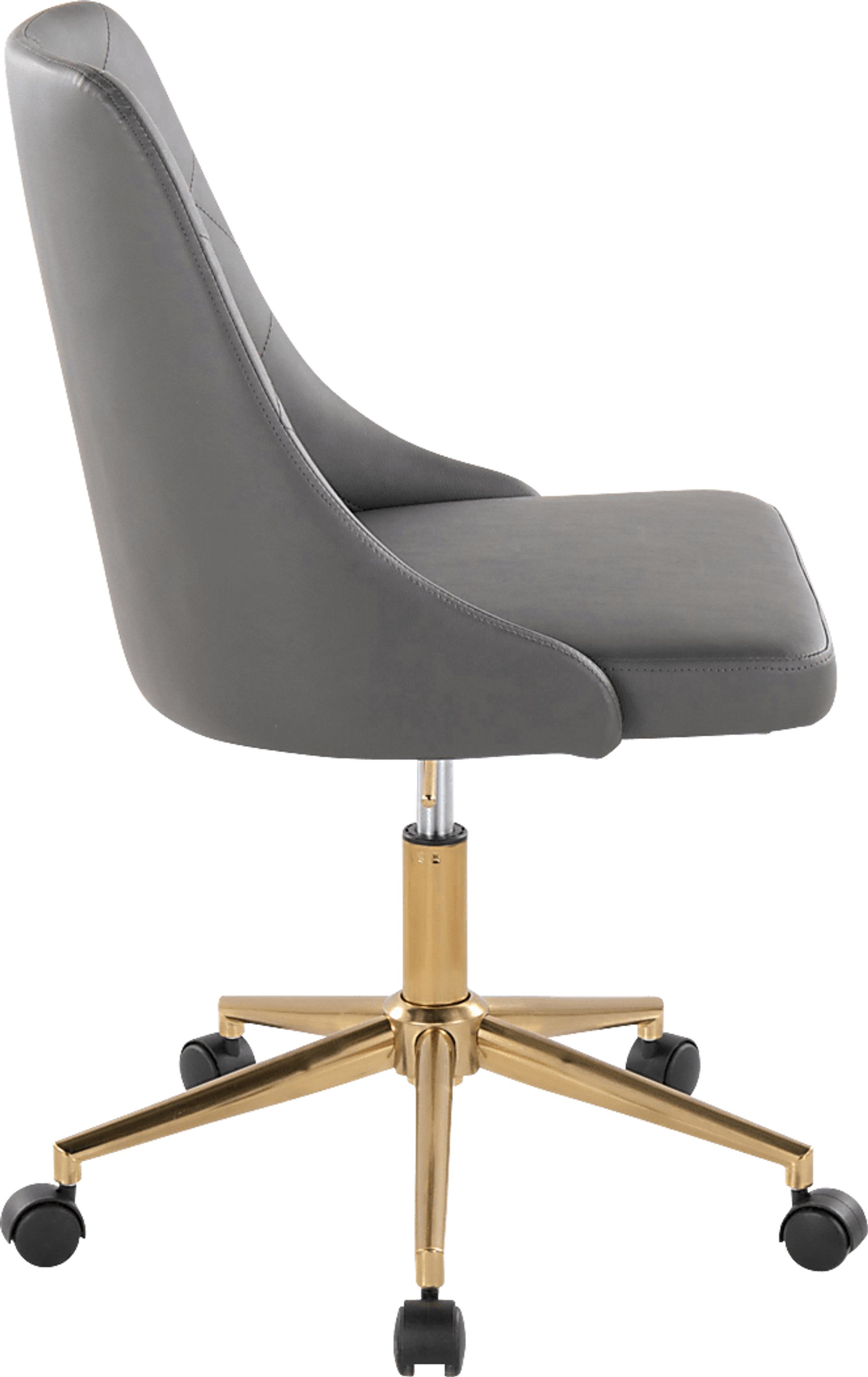 Maebeth I Gray Office Chair - Image 3