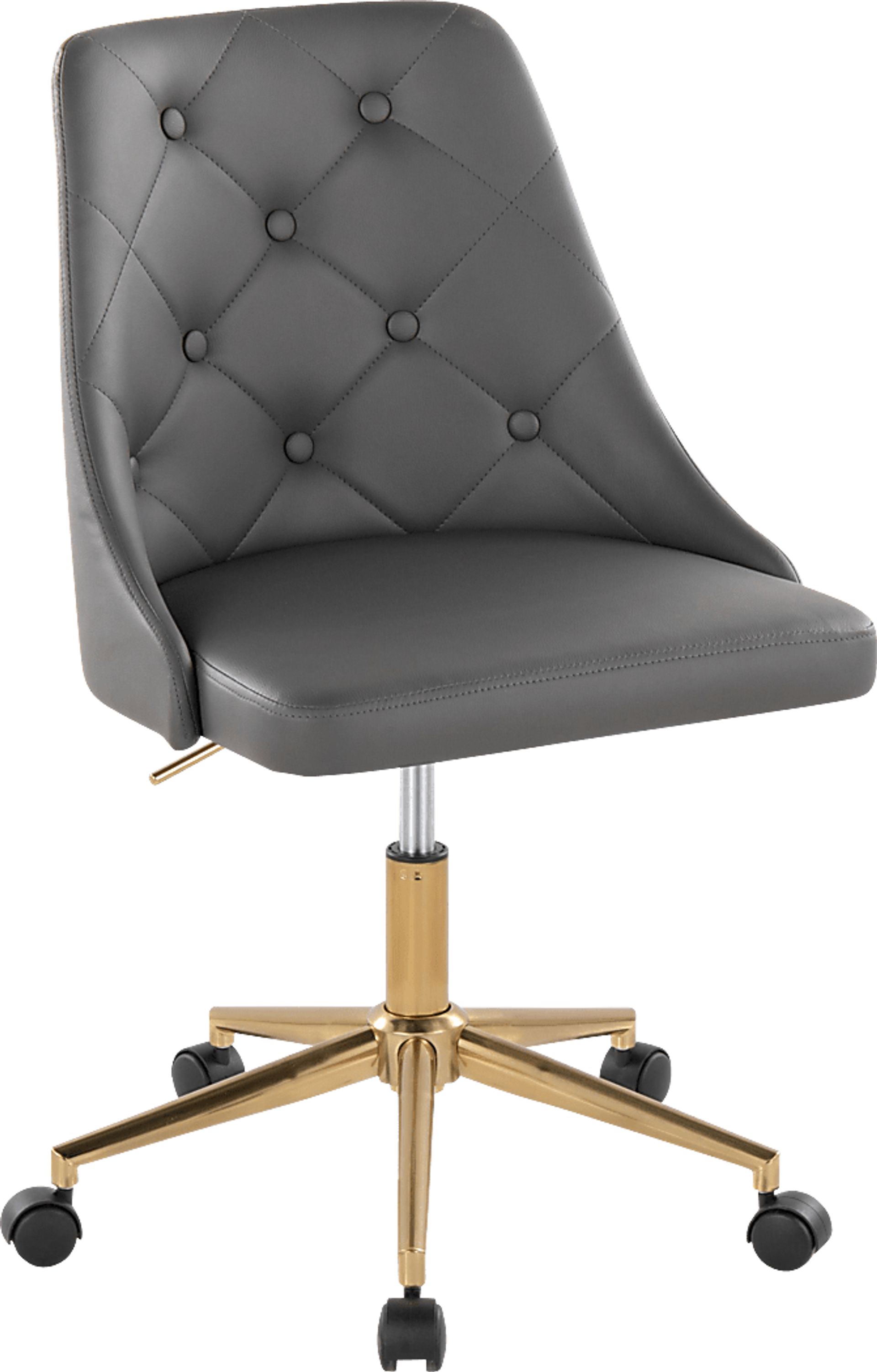 Maebeth I Gray Office Chair - Image 1