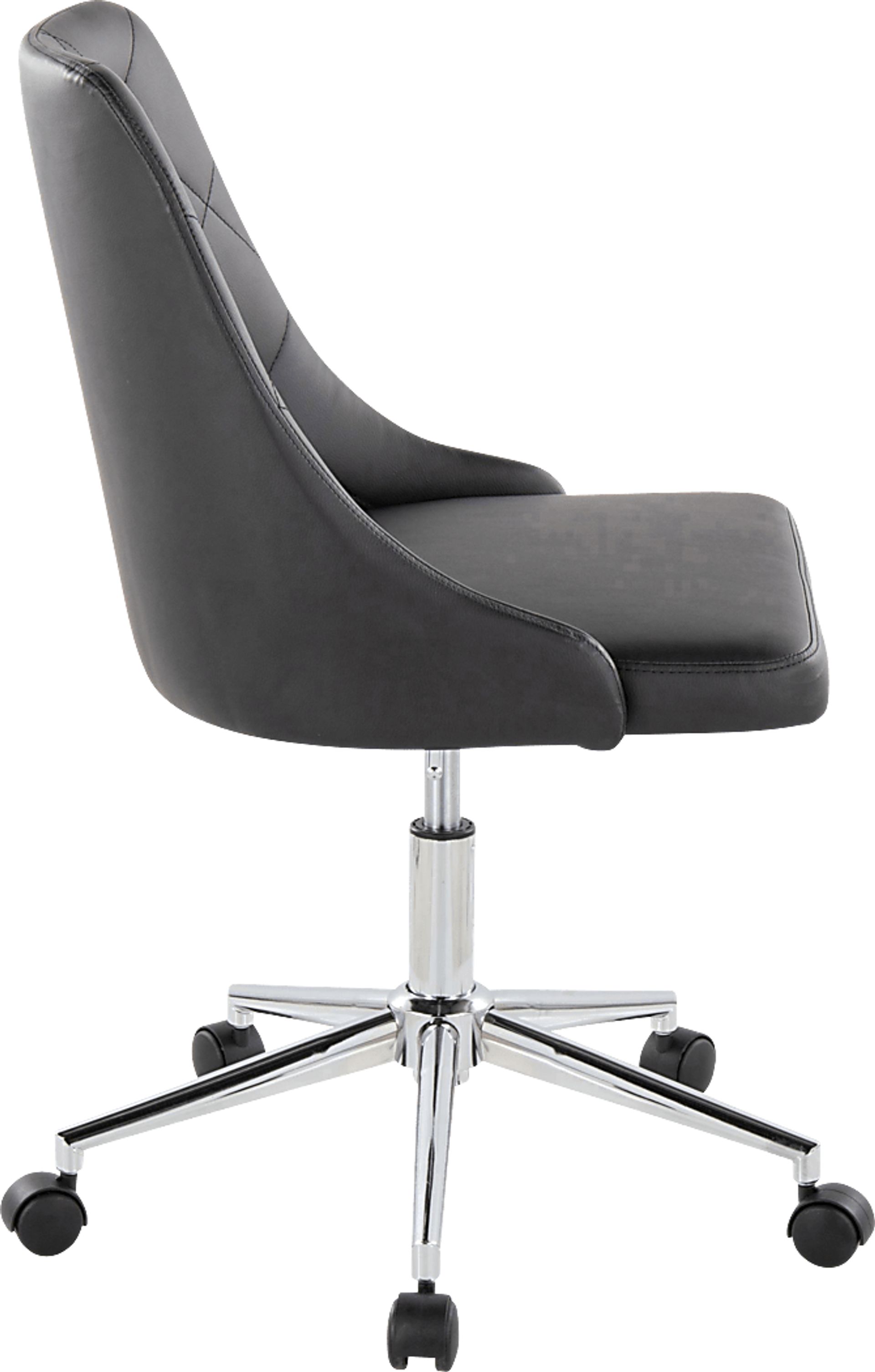 Maebeth II Black Office Chair - Image 3