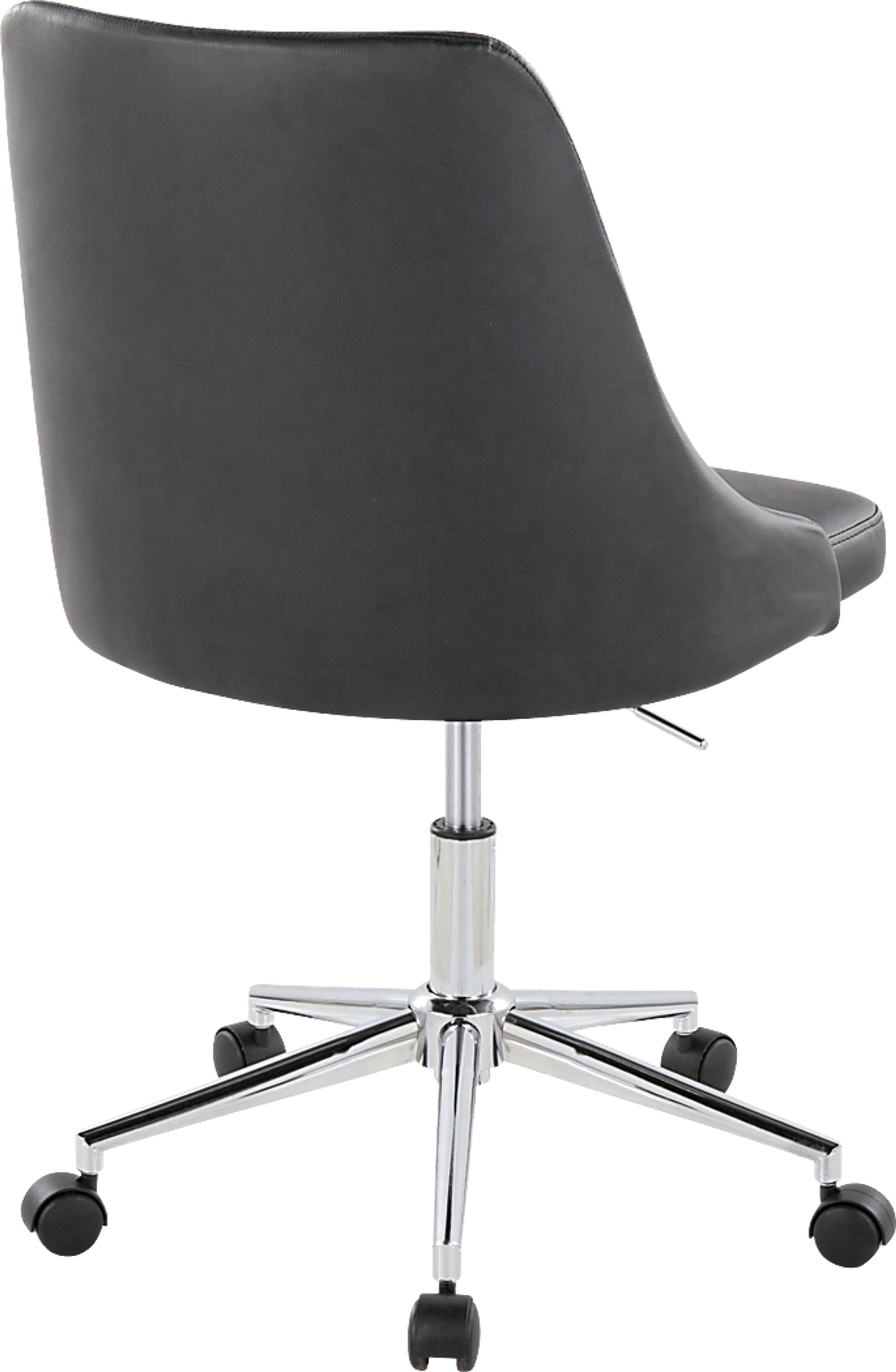 Maebeth II Black Office Chair - Image 4