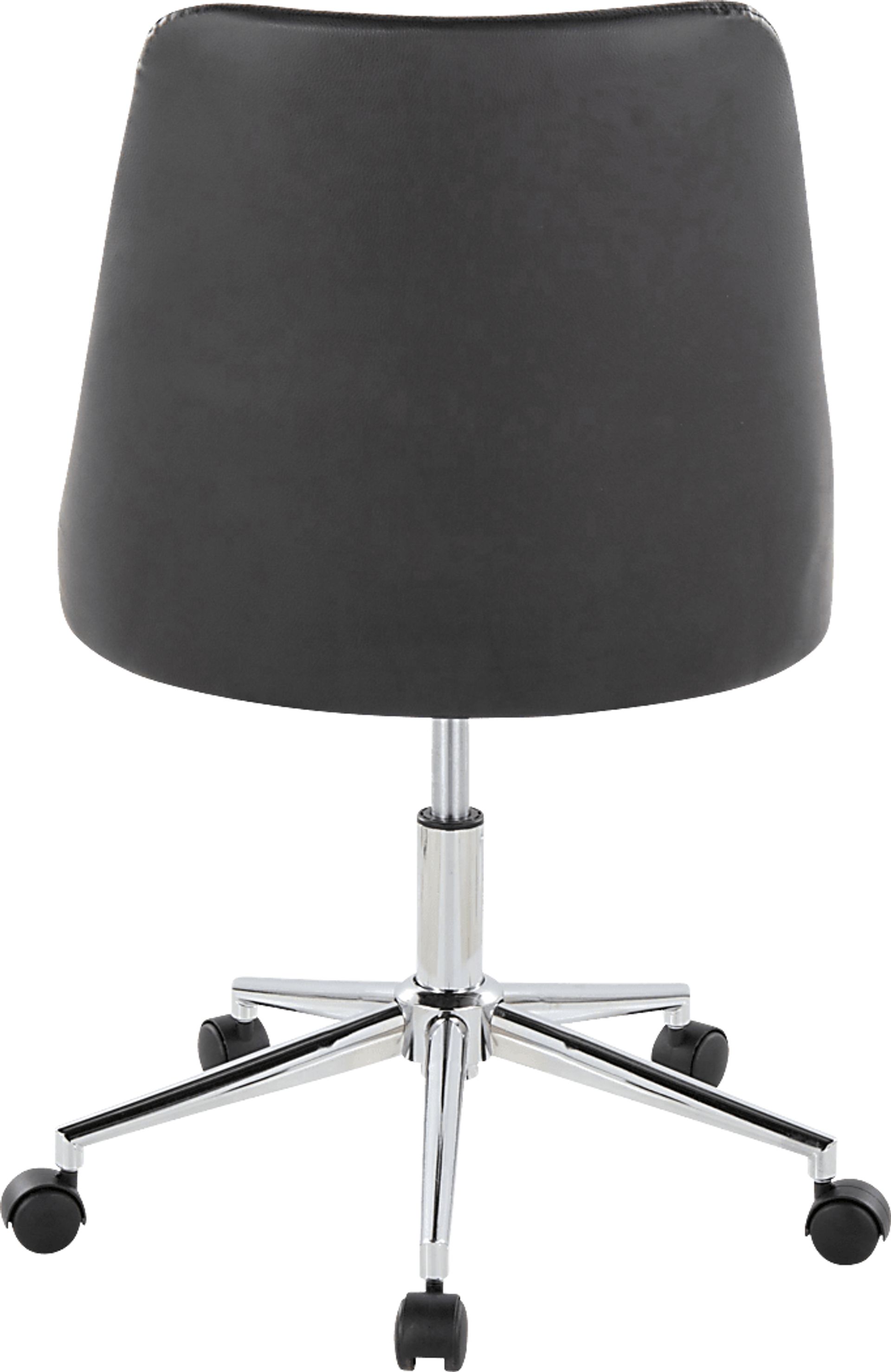 Maebeth II Black Office Chair - Image 5