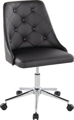 Maebeth II Black Office Chair