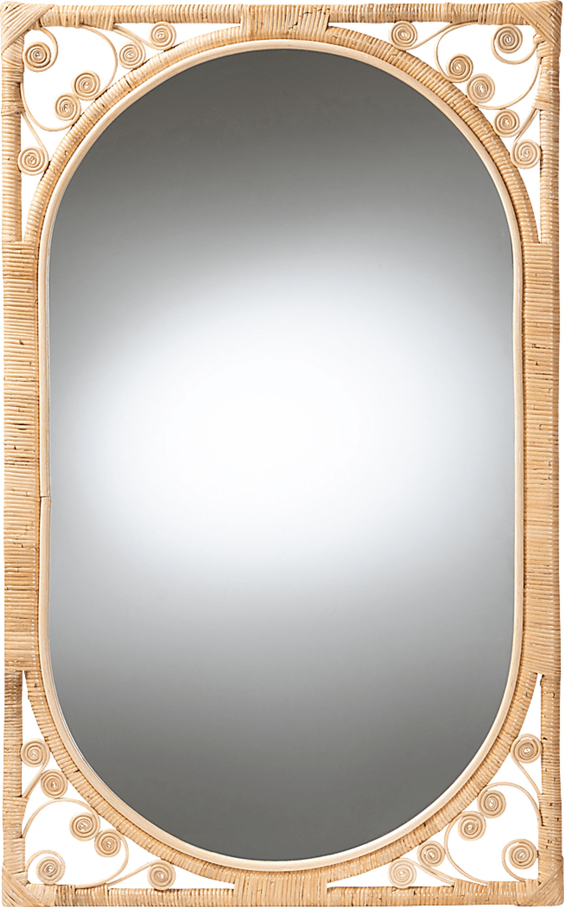 Maedrine Brown Mirror - Image 1