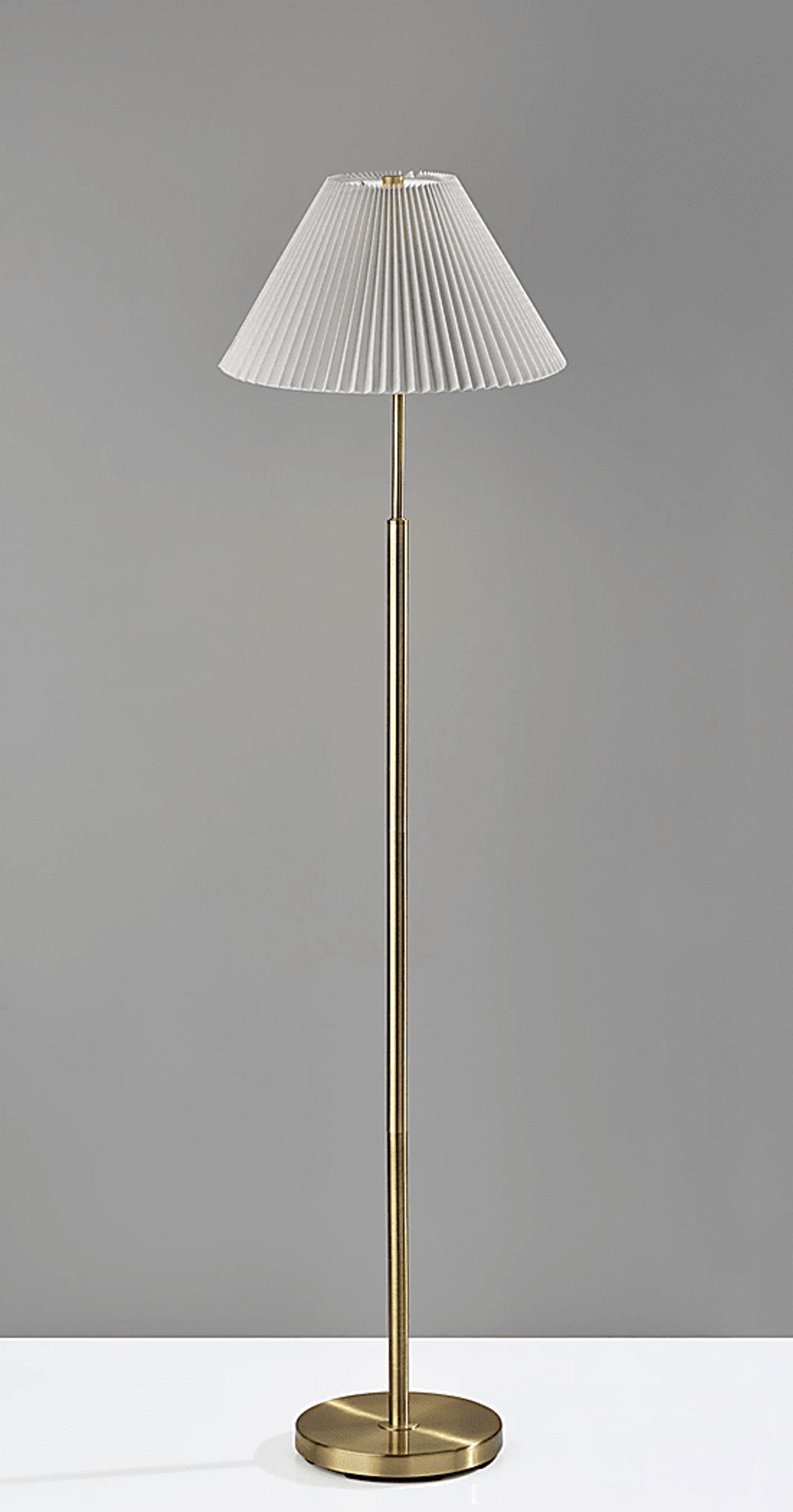 Maelia Brass Floor Lamp - Image 2