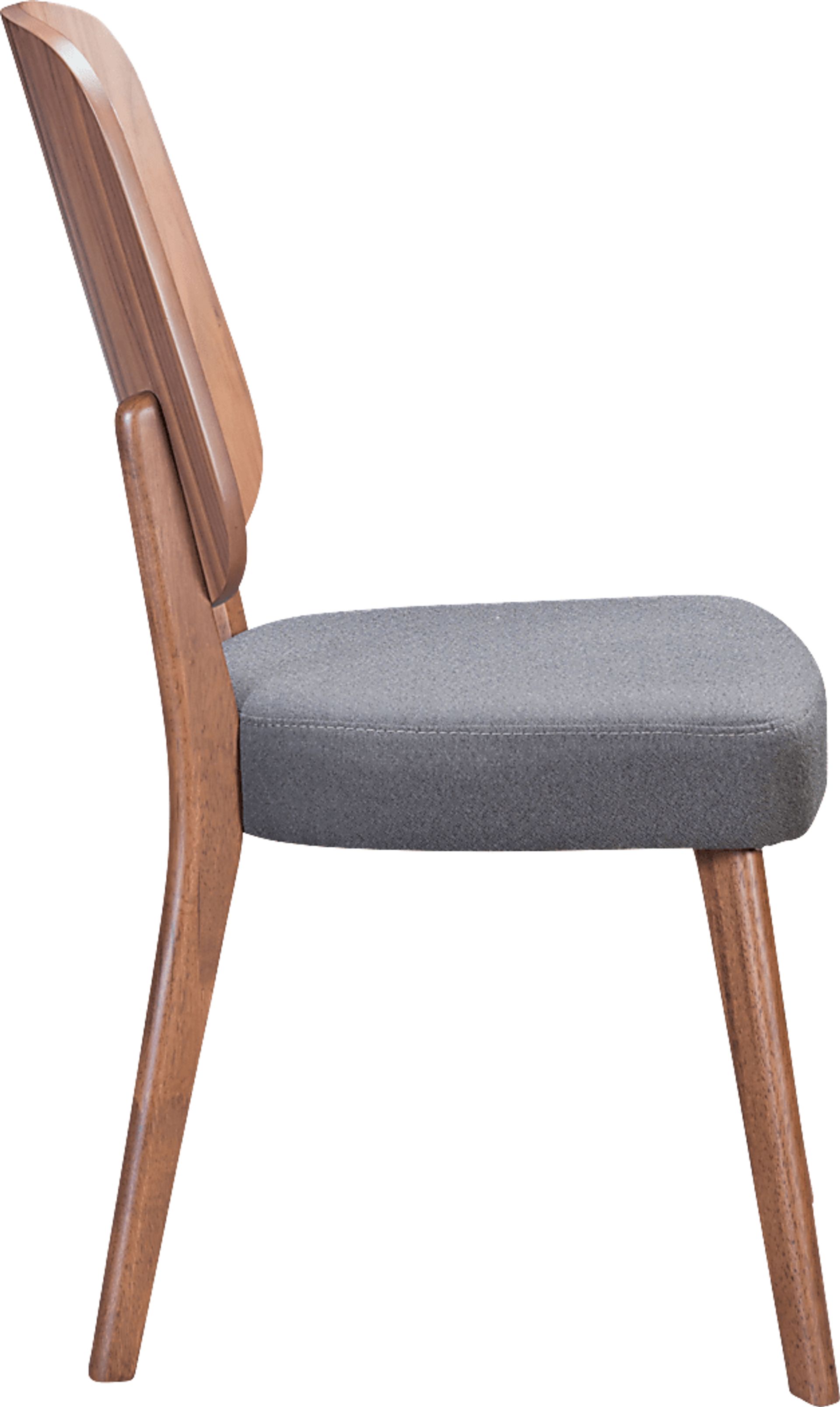 Maelys Walnut Side Chair, Set of 2 - Image 2