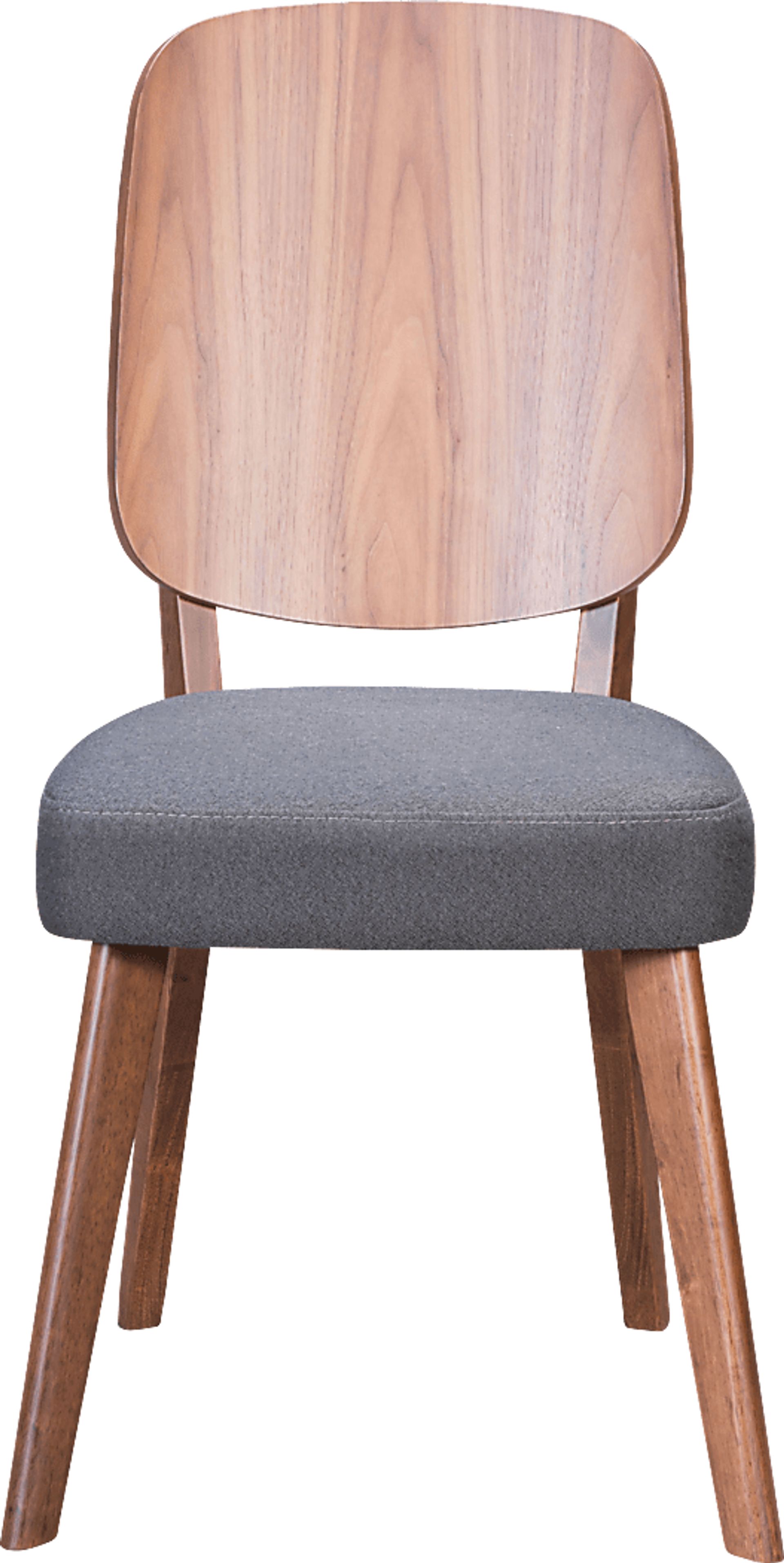 Maelys Walnut Side Chair, Set of 2 - Image 3