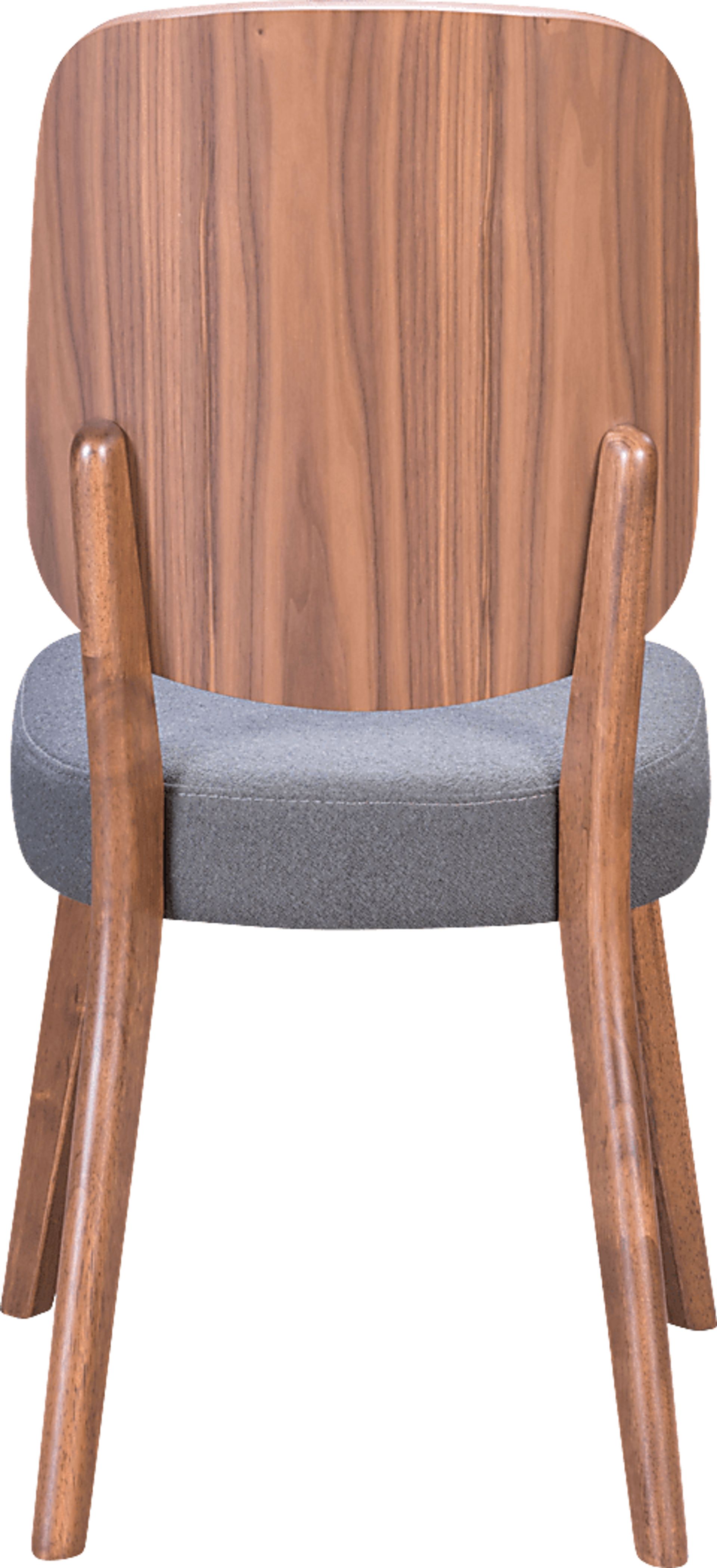 Maelys Walnut Side Chair, Set of 2 - Image 4
