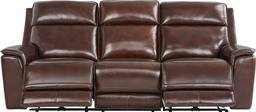 2 pc dual power reclining sofa