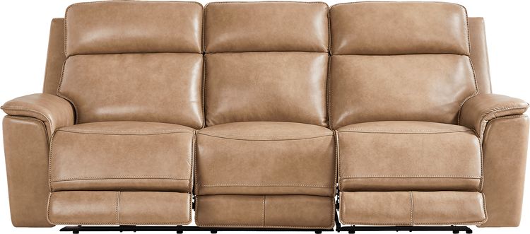 2 pc dual power reclining sofa