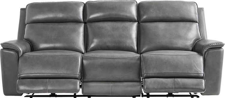 2 pc dual power reclining sofa