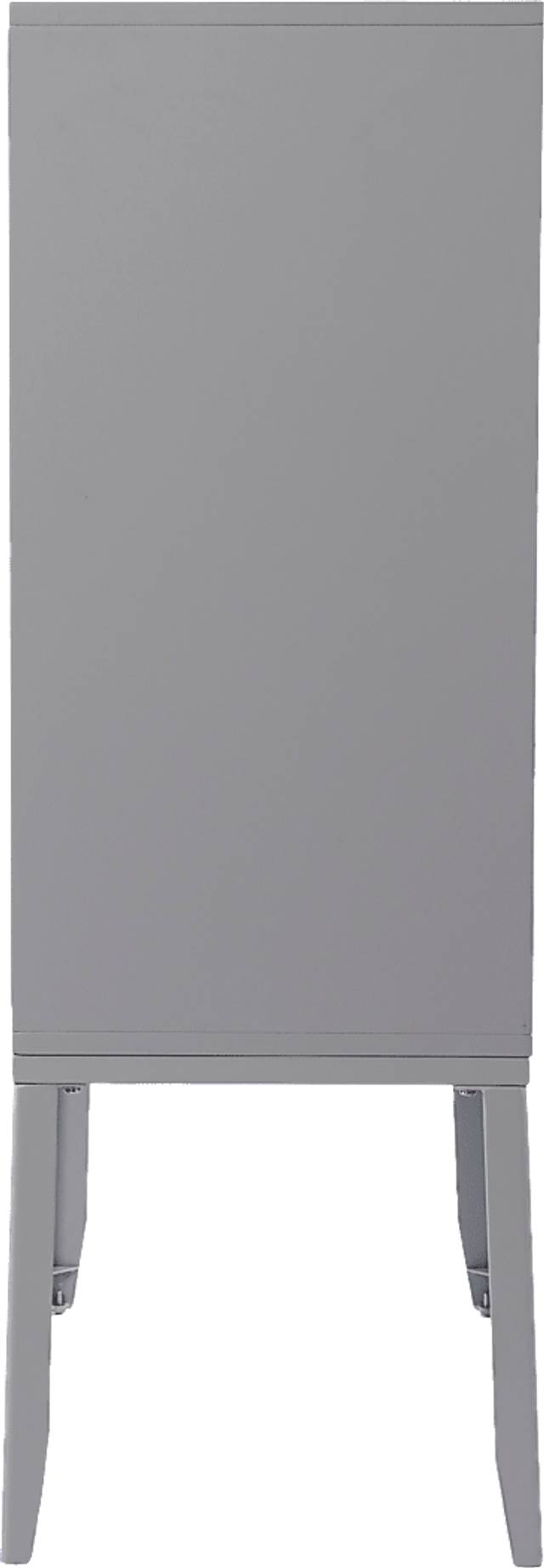 Magellen Gray Accent Cabinet - Thumbnail - Image 2