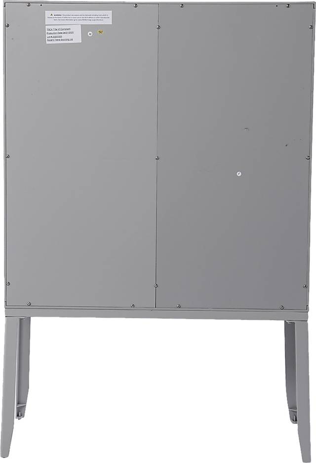 Magellen Gray Accent Cabinet - Thumbnail - Image 3