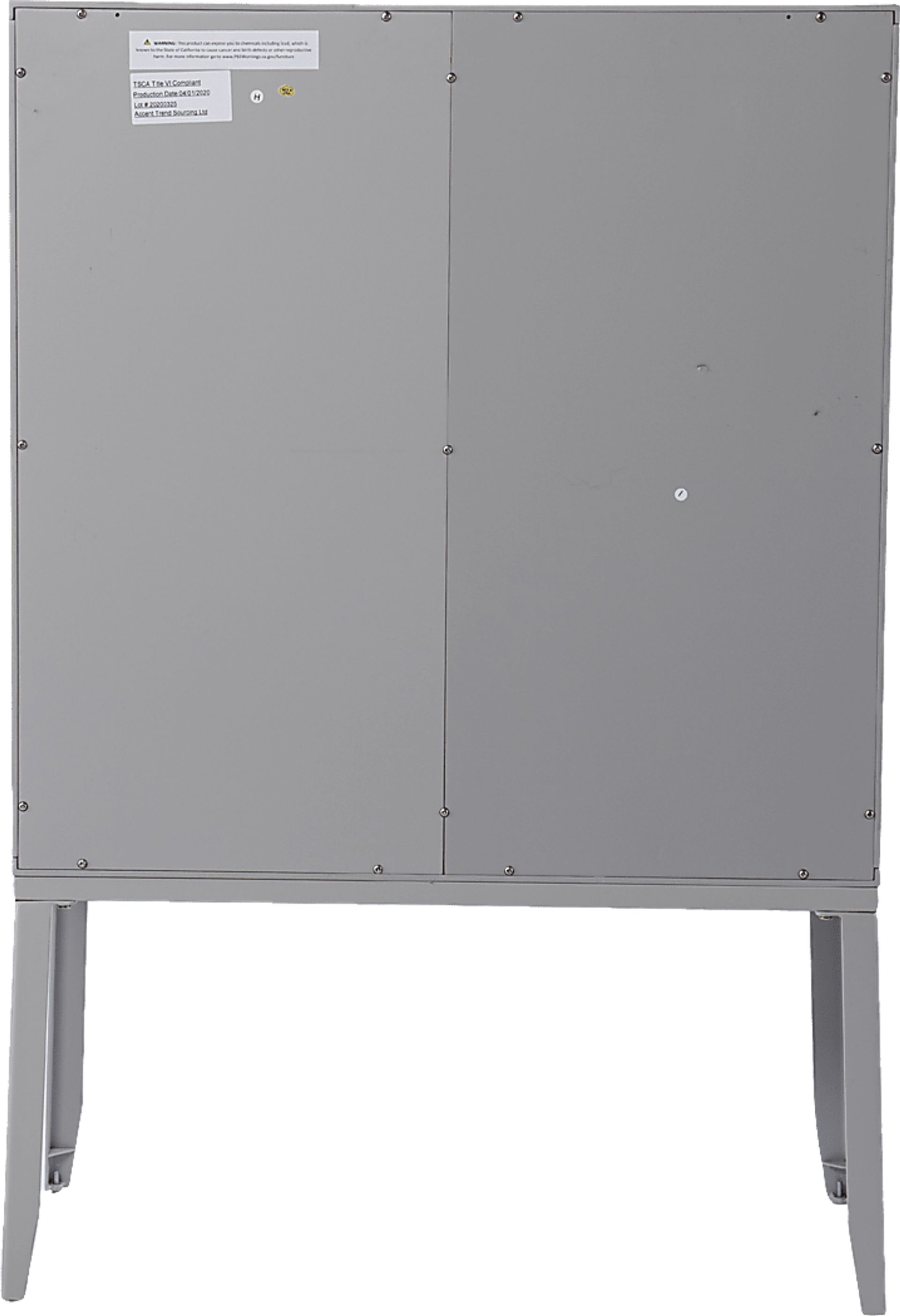 Magellen Gray Accent Cabinet - Image 3