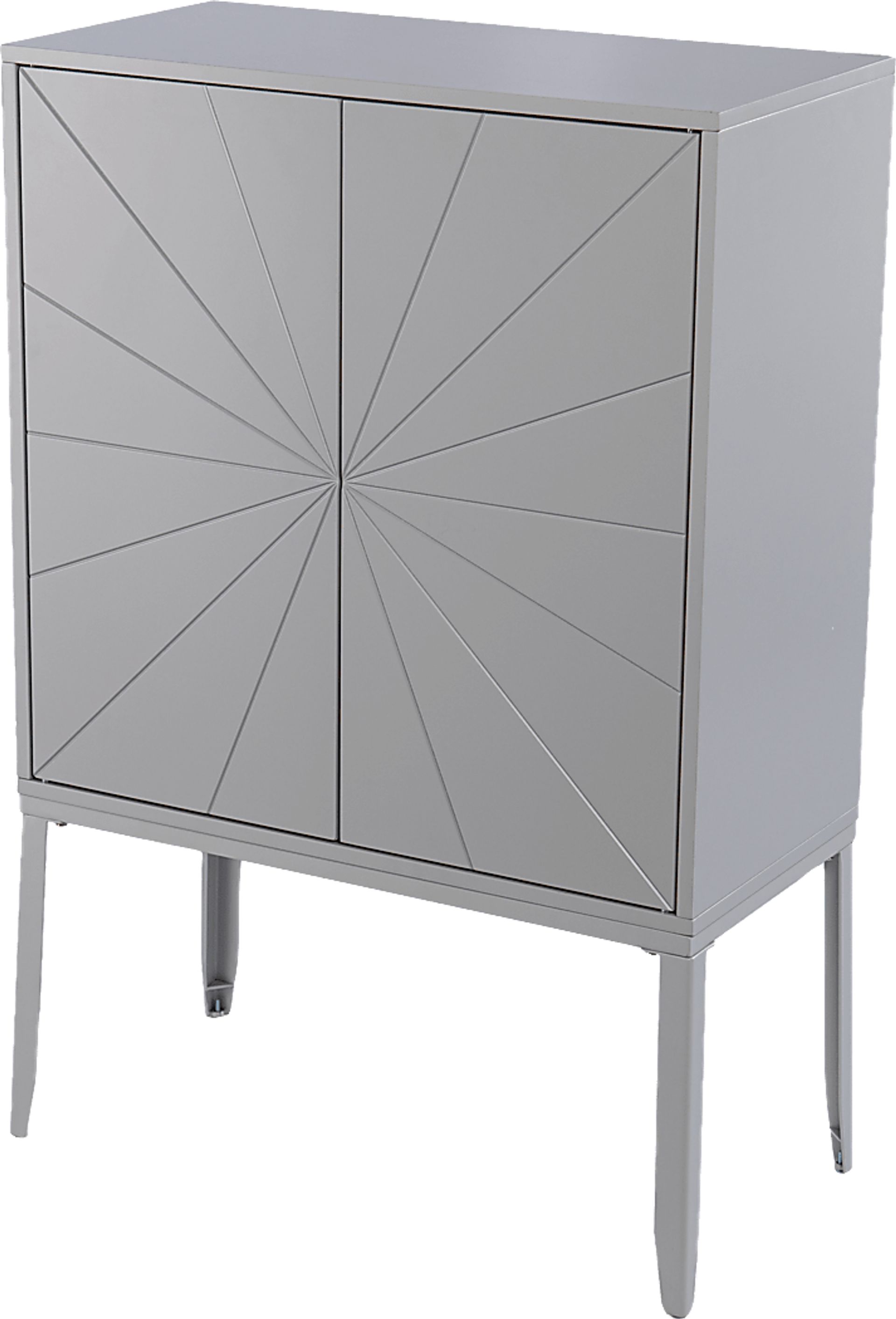 Magellen Gray Accent Cabinet - Image 1