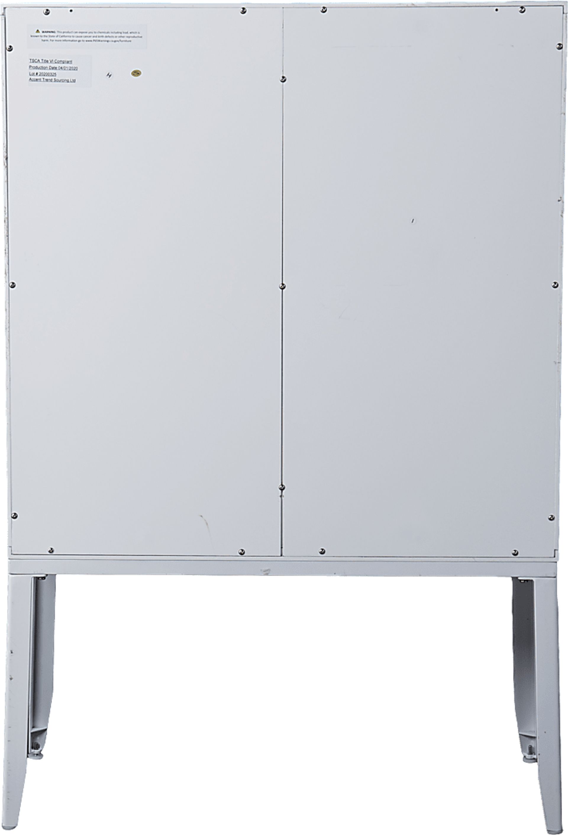 Magellen White Accent Cabinet - Image 3