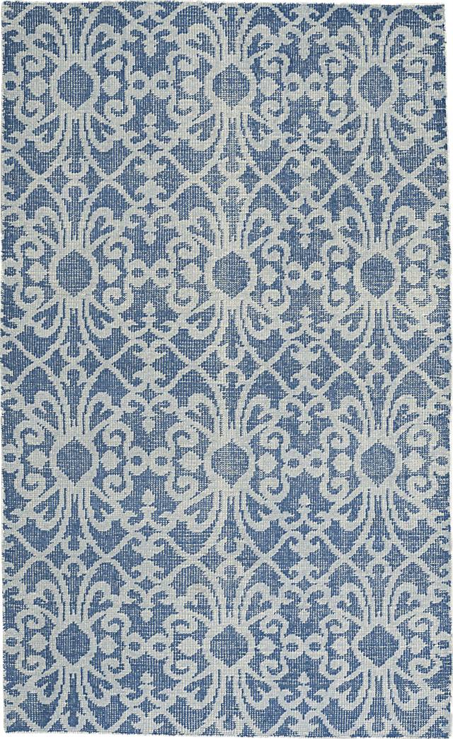 Maggie Blue 5' x 8' Rug - Thumbnail - Image 1