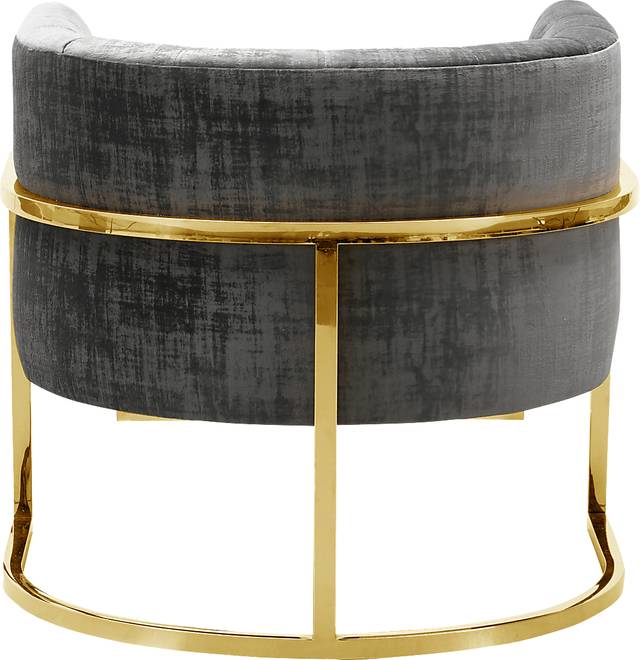 Maggie Lane I Gray Accent Chair - Thumbnail - Image 3