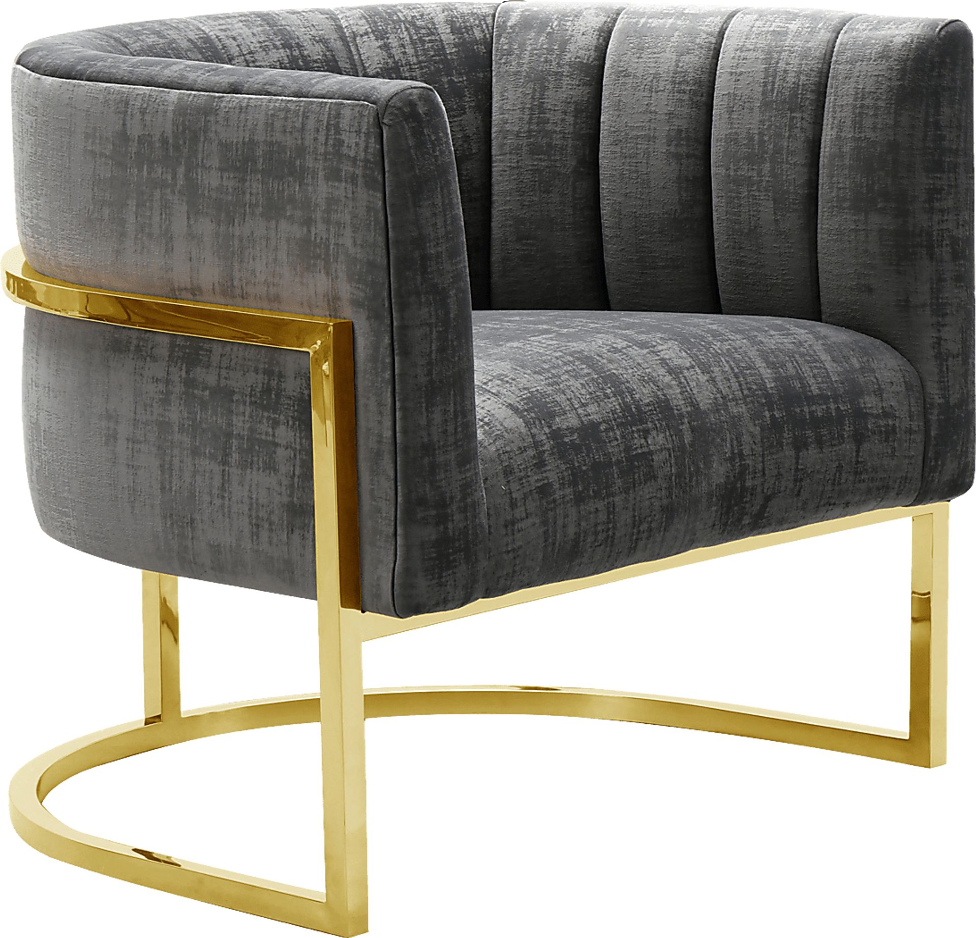 Maggie Lane I Gray Accent Chair - Image 1