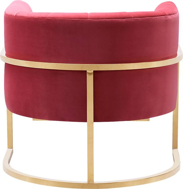 Maggie Lane I Hot Pink Accent Chair - Thumbnail - Image 4