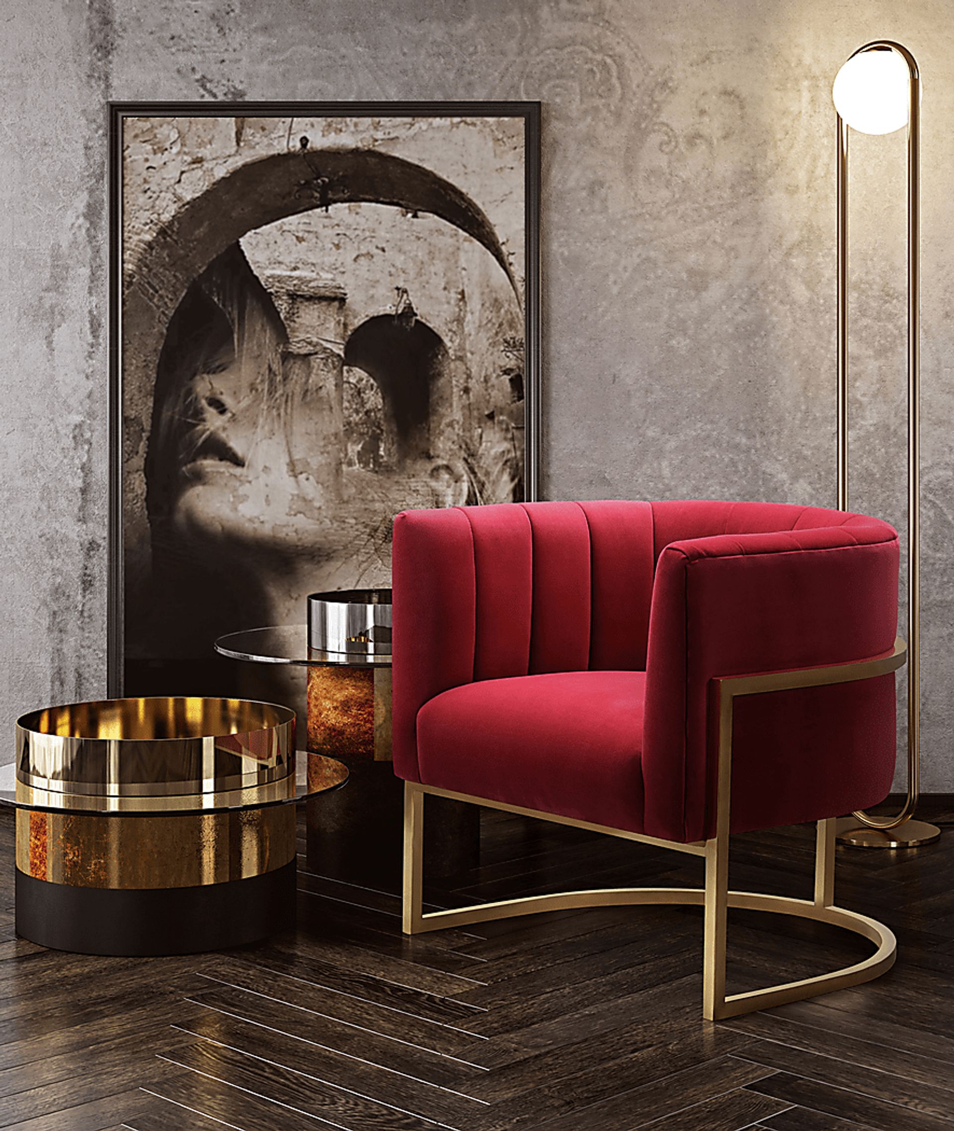 Maggie Lane I Hot Pink Accent Chair - Image 8