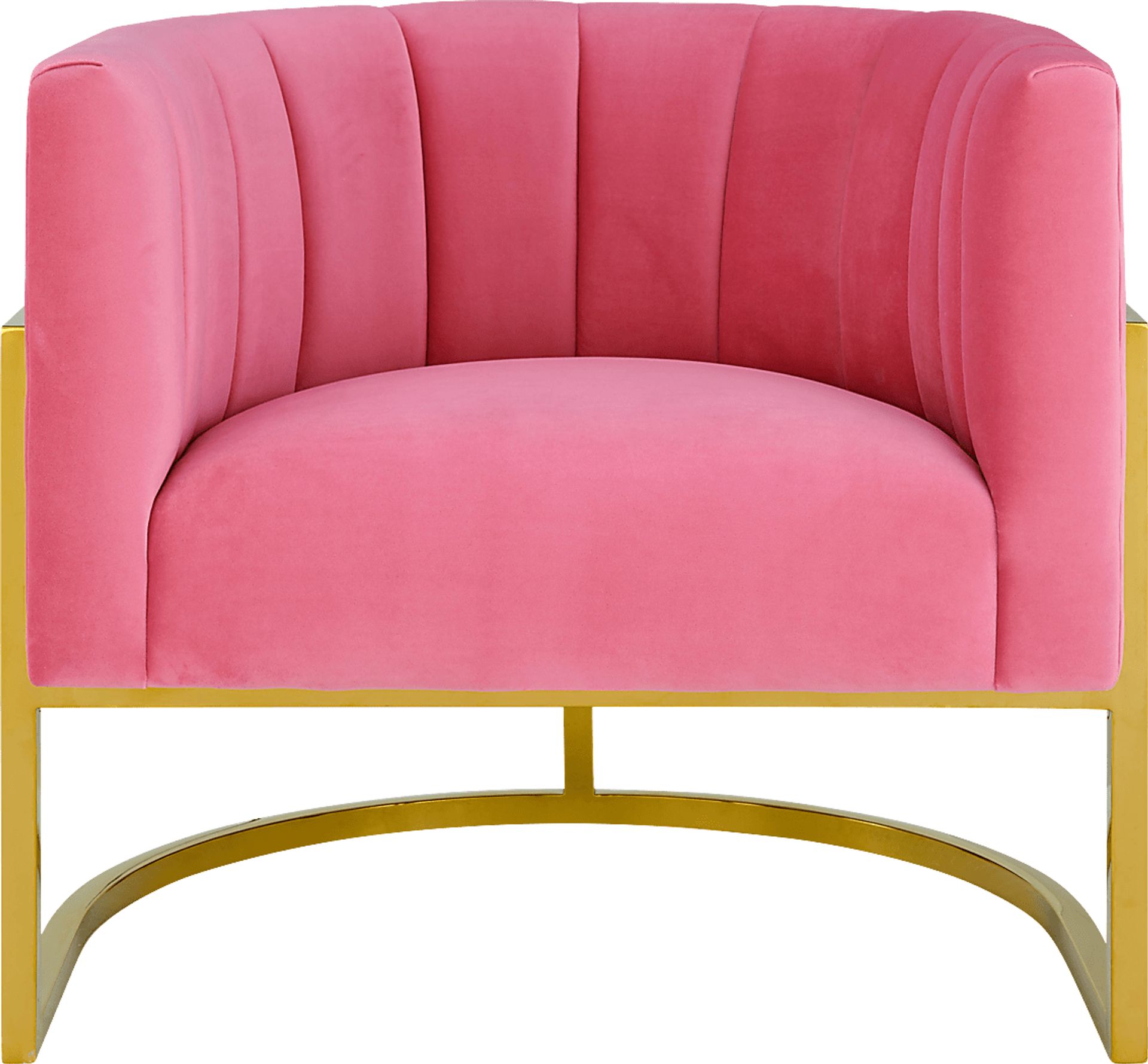 Maggie Lane I Pink Rose Accent Chair - Image 2