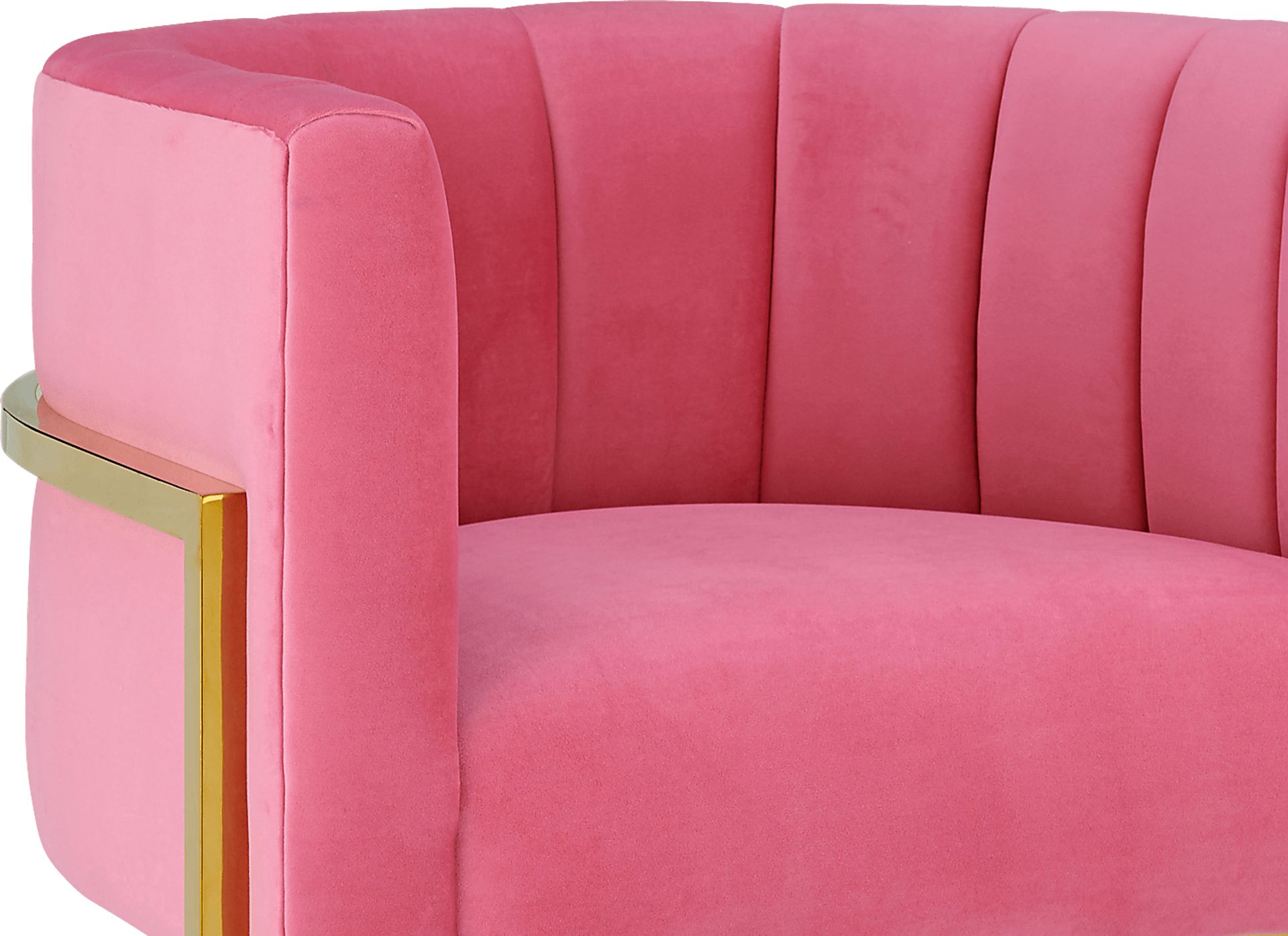 Maggie Lane I Pink Rose Accent Chair - Image 4