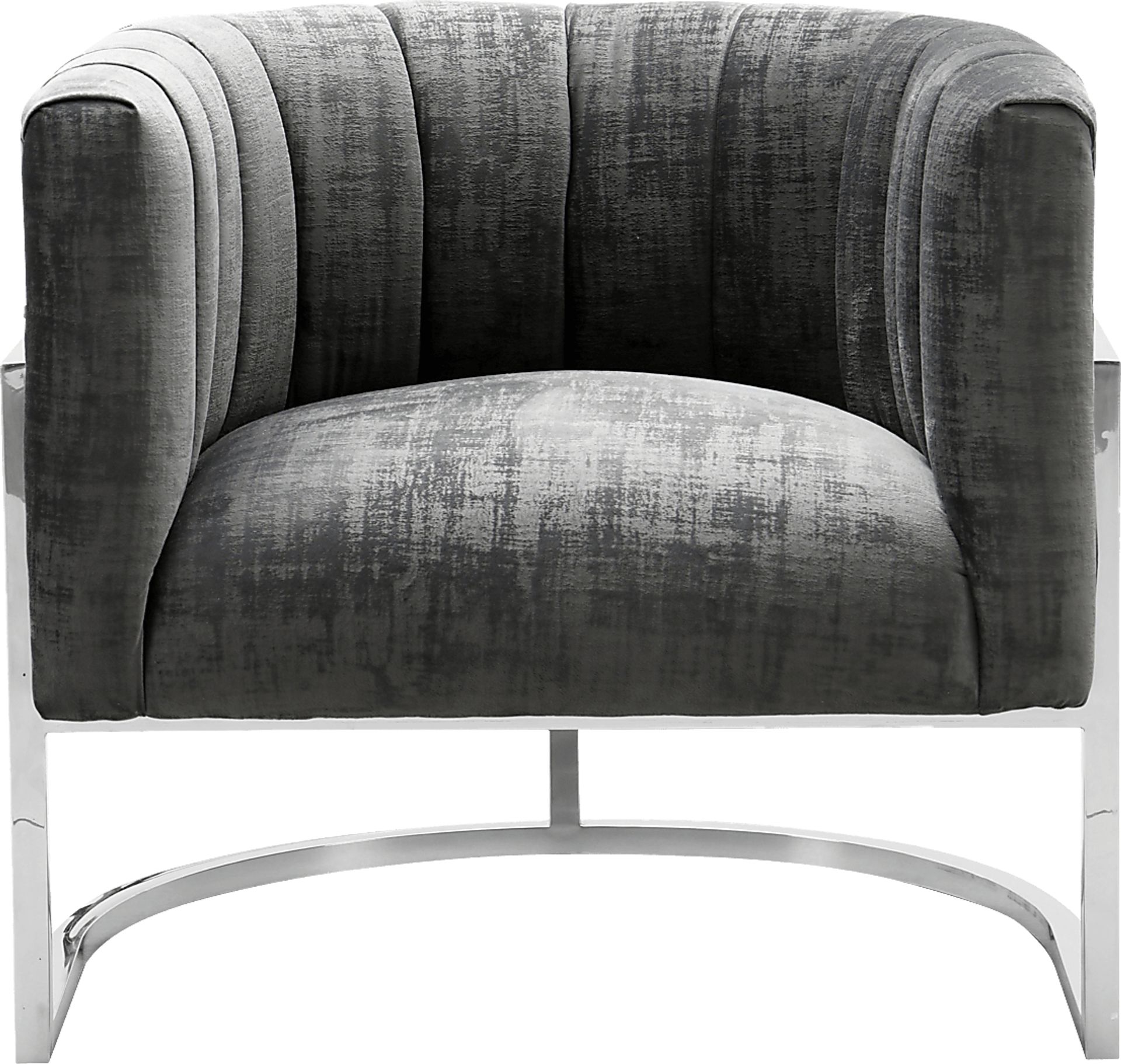 Maggie Lane II Gray Accent Chair - Image 2