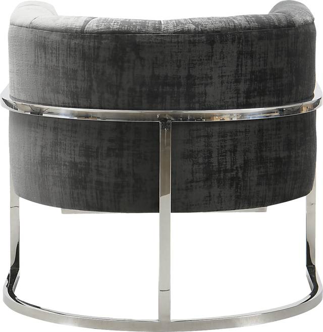 Maggie Lane II Gray Accent Chair - Thumbnail - Image 3