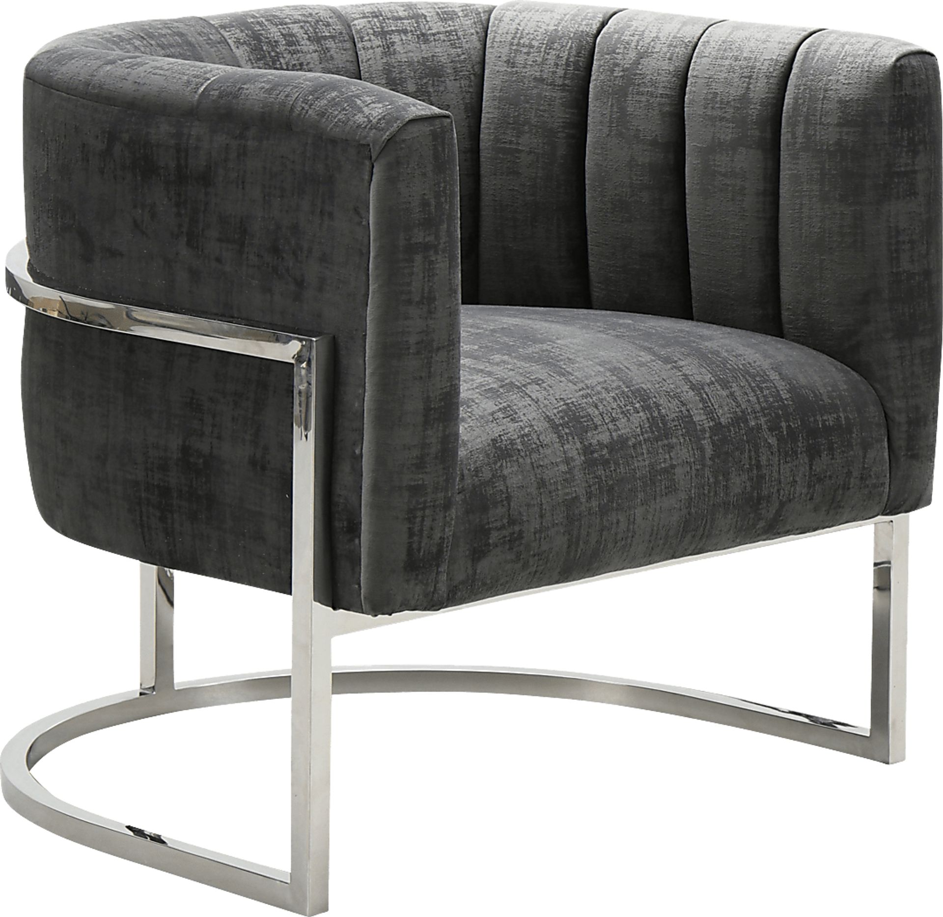 Maggie Lane II Gray Accent Chair - Image 1