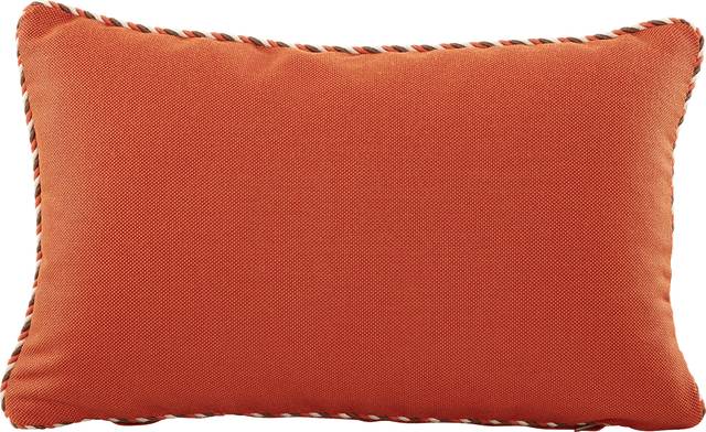 Maggie Mae Orange Indoor/Outdoor Accent Pillow - Thumbnail - Image 1