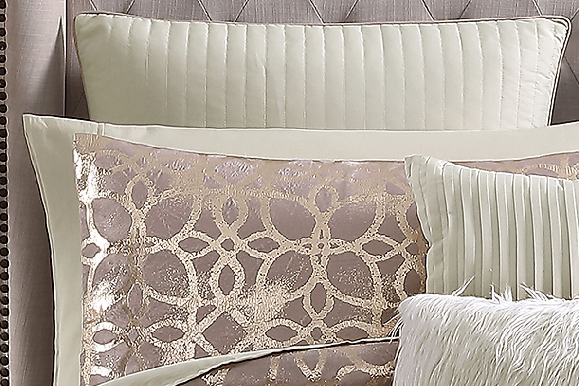 Maggiora Blush 10 Pc Queen Comforter Set